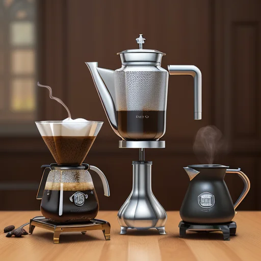 when were coffee makers invented